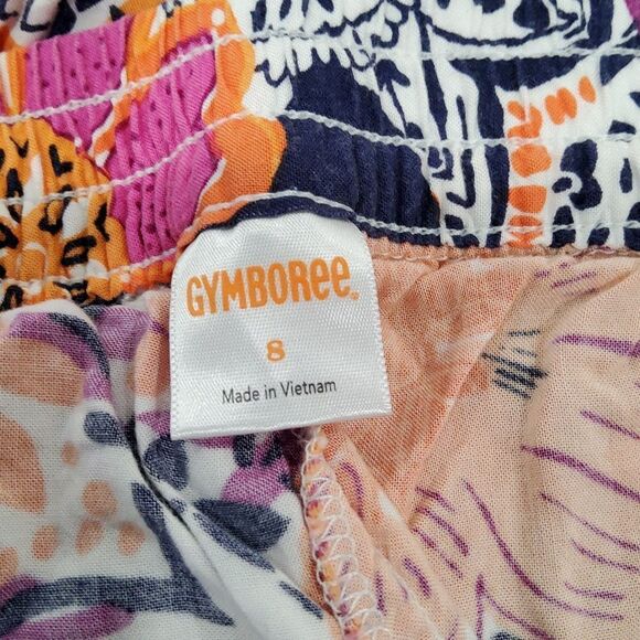 GYMBOREE size 8 Spice Market Batik Floral Pants - Picture 3 of 4